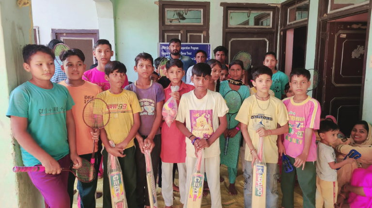 10/03/2024 SPORTS TRAINING PROGRAM AT VILL MANGLOR , BILASPUR (YAMUNA NAGAR)