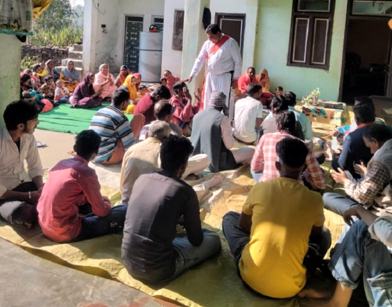 5/10/2023 Prayer time at Mirzapur , Teh Naraingarh Ambala